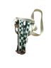 Thread Checkered-gingham Green White Crossbody Bag One size - photo 2