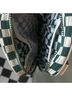 Thread Checkered-gingham Green White Crossbody Bag One size - photo 5