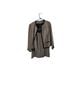 Kate Hill 100% Tweed Checkered-gingham Black White Blazer Size 16 - photo 2