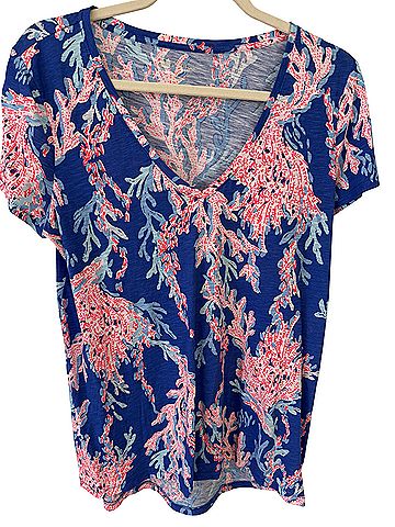 Lilly Pulitzer Short Sleeve Blouse (view 1)