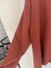 Savannah Burnt Orange Single-Button Blazer Jacket - photo 5