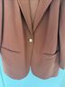 Savannah Burnt Orange Single-Button Blazer Jacket - photo 4