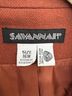 Savannah Burnt Orange Single-Button Blazer Jacket - photo 3