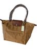 Longchamp 100% Canvas Brown Tan Tote One size - photo 1