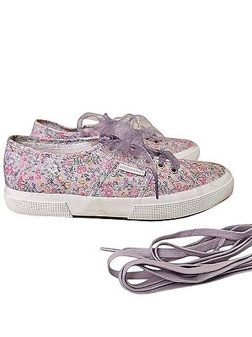 LoveShackFancy Whimsy Tulle Floral Sneakers (view 1)