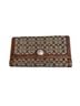 Coach Print Brown Tan Wallet One size - photo 1