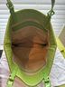 Michael Kors Neon Lime Embossed MK Tote Tote - photo 3