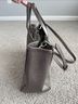 Michael Kors Metallic Pewter Saffiano Shoulder Tote Shoulder Bag - photo 4