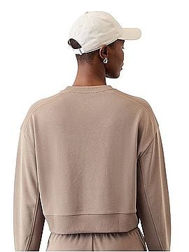 Athleta Seasoft Rib Crewneck Sweatshirt Sweatshirt (view 2)