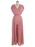 Halara 100% Polyester Solid Pink Halara Jumpsuit Size L - photo 1