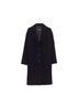 Madewell Black Wool Blend Pea Coat Coat - photo 1