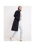 Madewell Black Wool Blend Pea Coat Coat - photo 5