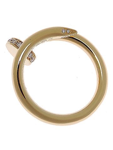 Cartier Cartier #52 750YG 0.13ct Diamond Juste un Clou Women's/Men's Ring CRB4216952 750 Yellow Gold (view 2)