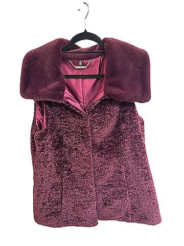 White House Black Market Faux Fur Vest (view 2)