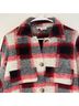Lucca Couture Wool Blend Longline Plaid Shacket Jacket - photo 4