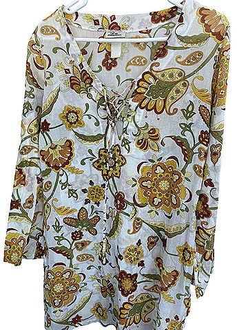 Tommy Bahama Long Sleeve Blouse (view 1)