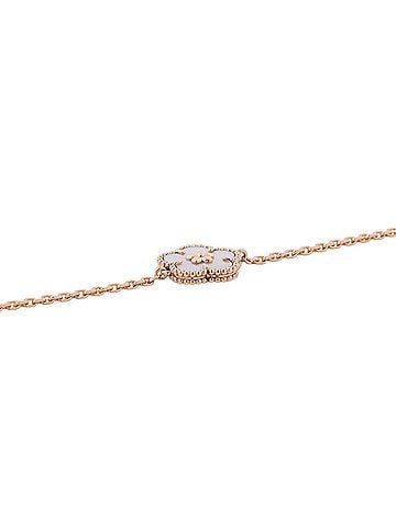 Van Cleef & Arpels Van Cleef &amp; Arpels Lucky Spring Plum Blossom Mother-of-Pearl Bracelet VCARP9V900 (view 2)