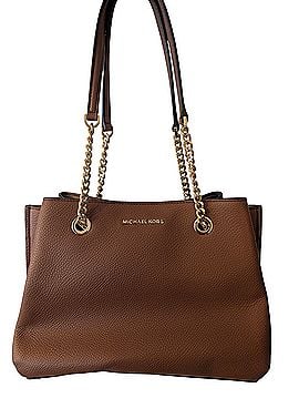 Michael Kors Teagan Large Leather Shoulder Bag (view 1)