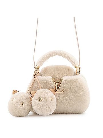 Louis Vuitton Louis Vuitton Capsneau Capucines Shearling Handbag M26324 2-way Shoulder Bag Women's LOUIS VUITTON (view 1)
