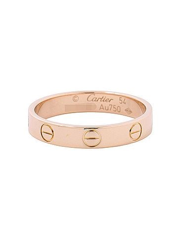 Cartier Cartier Love Ring SM Small Model 18KPG Pink Gold B4085200 (view 1)