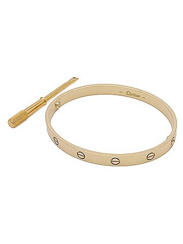 Cartier Cartier LOVE Bracelet Bangle, 18K Yellow Gold (750YG), Size #20 (view 2)