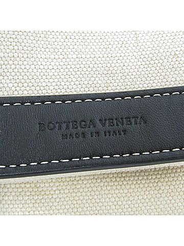 Bottega Veneta Fold Over Canvas With Leather Beige Canvas Crossbody Bag Bag (view 2)
