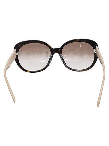 Chanel Logo Cc Plastic Black Plastic Sunglasse Accessory (view 2)