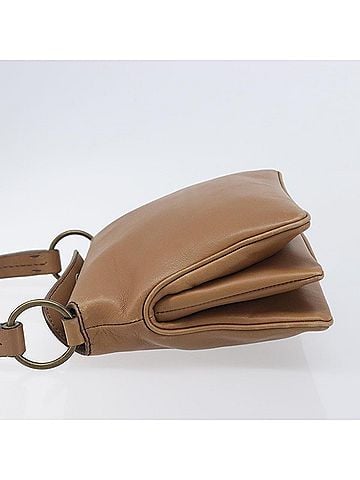 Miu Miu Beau Top Handle Leather Brown Leather Handbag (view 2)