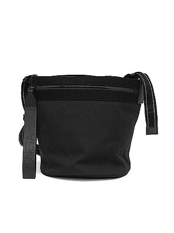 Bottega Veneta Paper Touch Bucket Nylon With Mesh Black Nylon Shoulder Bag Bag (view 1)