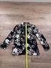 Cynthia Rowley 100% Polyester 100% Polyester Floral Black Blazer Size L - photo 3