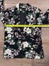 Cynthia Rowley 100% Polyester 100% Polyester Floral Black Blazer Size L - photo 10