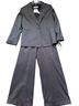 Tahari 67% Polyester 30% Rayon 3% Spandex 100% Polyester Gray Jacket Size 12 - photo 2