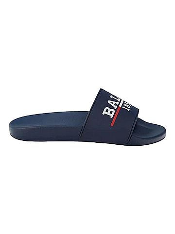 Bally Men's Samuel 6238703 Slide Sandals in Ink Rubber Pool (view 1)