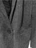 Loft 37 Houndstooth Gray Black Blazer Size 2 - photo 2
