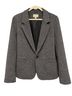 Loft 37 Houndstooth Gray Black Blazer Size 2 - photo 1