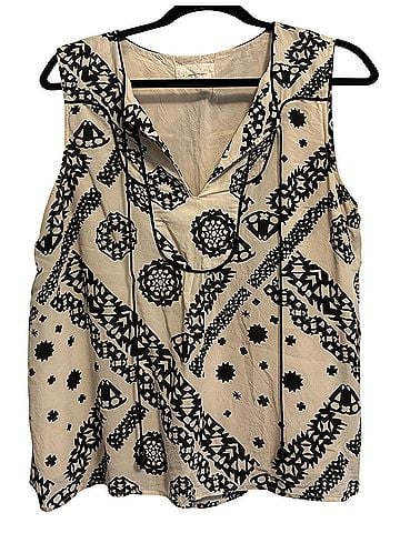 Anthropologie Giuliani Silk Sleeveless Blouse (view 1)