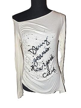 DKNY Long Sleeve Blouse (view 2)
