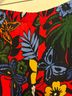 Chico's 100% Rayon Floral Multi Color Red Casual Pants Size L - photo 8