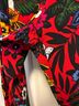 Chico's 100% Rayon Floral Multi Color Red Casual Pants Size L - photo 6
