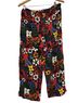 Chico's 100% Rayon Floral Multi Color Red Casual Pants Size L - photo 1