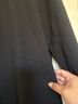 Eileen Fisher Silk Georgette Crepe Long Piped Trim Long Sleeve Blazer Blazer - photo 3