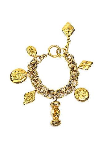 Chanel Chanel Mademoiselle Metal Gold Bracelet for Women e62294a (view 1)