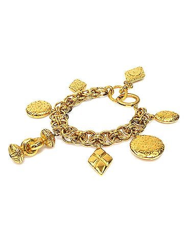 Chanel Chanel Mademoiselle Metal Gold Bracelet for Women e62294a (view 2)