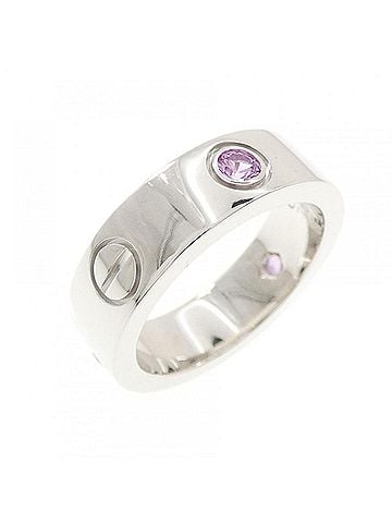 Cartier Cartier Love Half Pink Sapphire Ring (view 1)