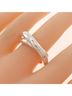 Hermès 100% Sterling Silver Multi Color Hermes Vertige Ring One size - photo 5