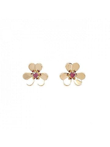 Van Cleef & Arpels Van Cleef &amp; Arpels Frivole Mini Earrings (view 1)