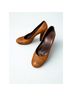 Miss Sixty 100% Leather Brown Heels Size 7 1/2 - photo 5