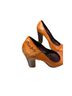 Miss Sixty 100% Leather Brown Heels Size 7 1/2 - photo 7