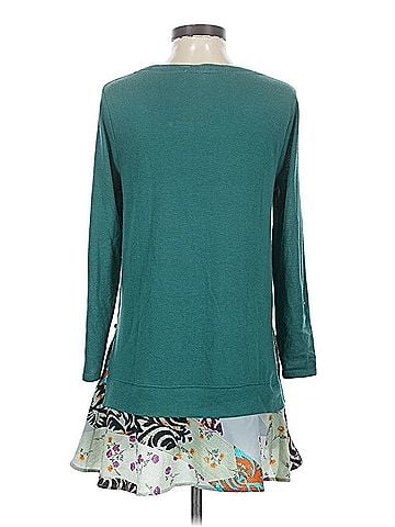 Little Yellow Button boho, gamine Casual Dress (view 2)