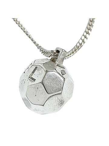 Chanel Chanel Women's Mirror Ball Pendant Necklace, Silver (view 2)